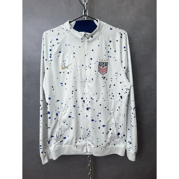 Nike‎ USA Women’s Full Zip Jacket Soccer Football Size M - Picture 1 of 9